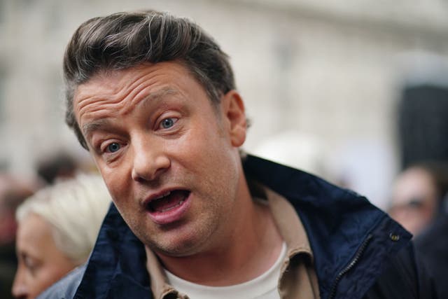 Jamie Oliver paid tribute to Glasgow-born chef Jock Zonfrillo (Dominic Lipinski/PA)