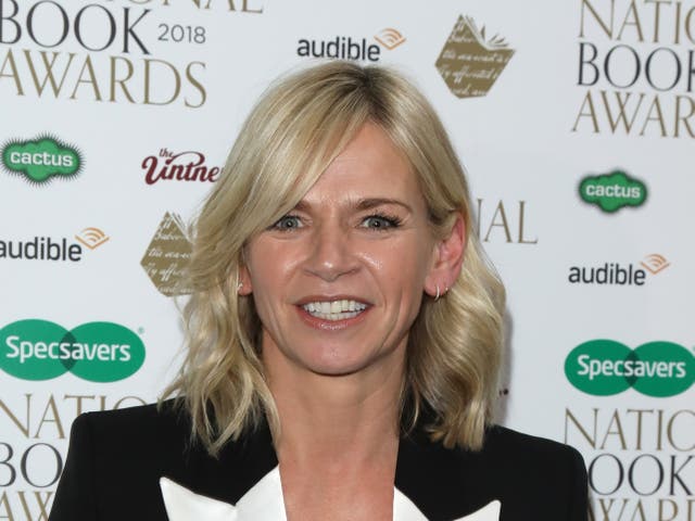 <p>Presenter Zoe Ball</p>