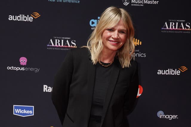 <p>Zoe Ball has been forced to pull out of covering the Coronation Concert for BBC Radio 2 (Ian West/PA)</p>