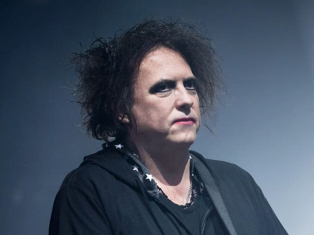 <p>Robert Smith of The Cure</p>