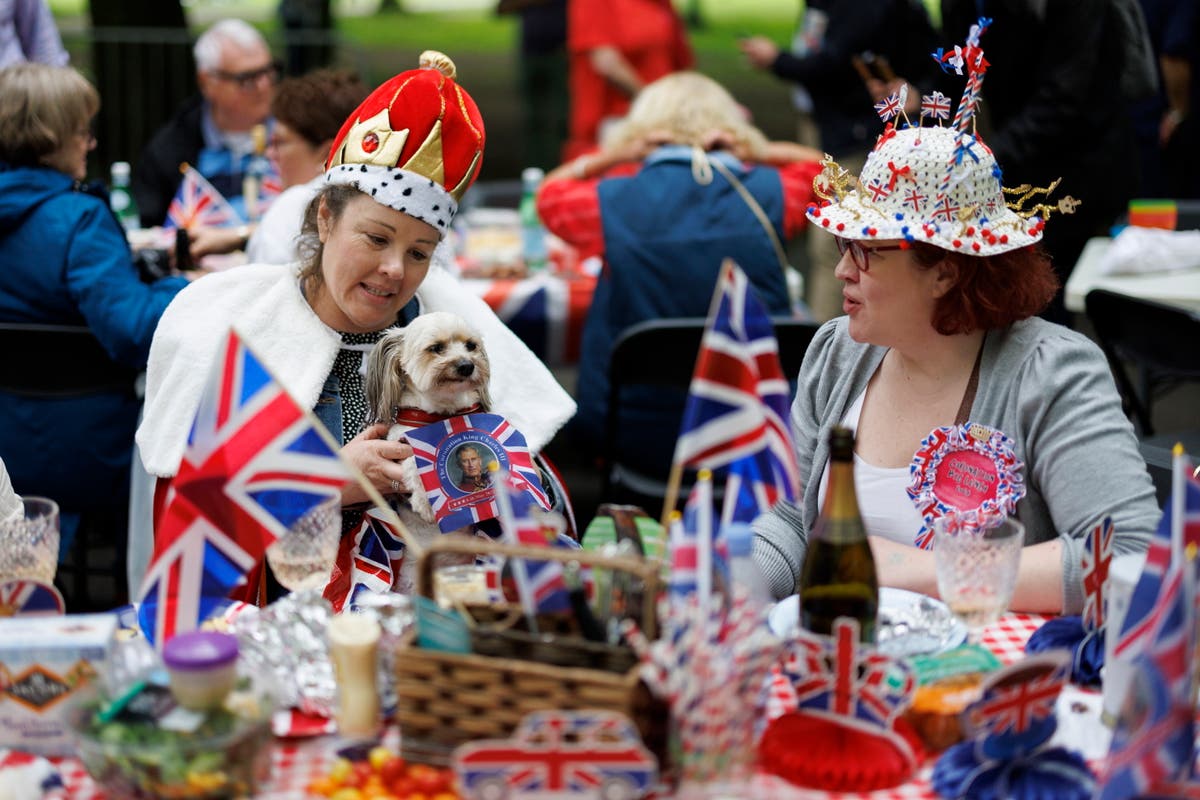 In pictures: Thousands take part in Big Lunch and street parties as coronation celebrations continue