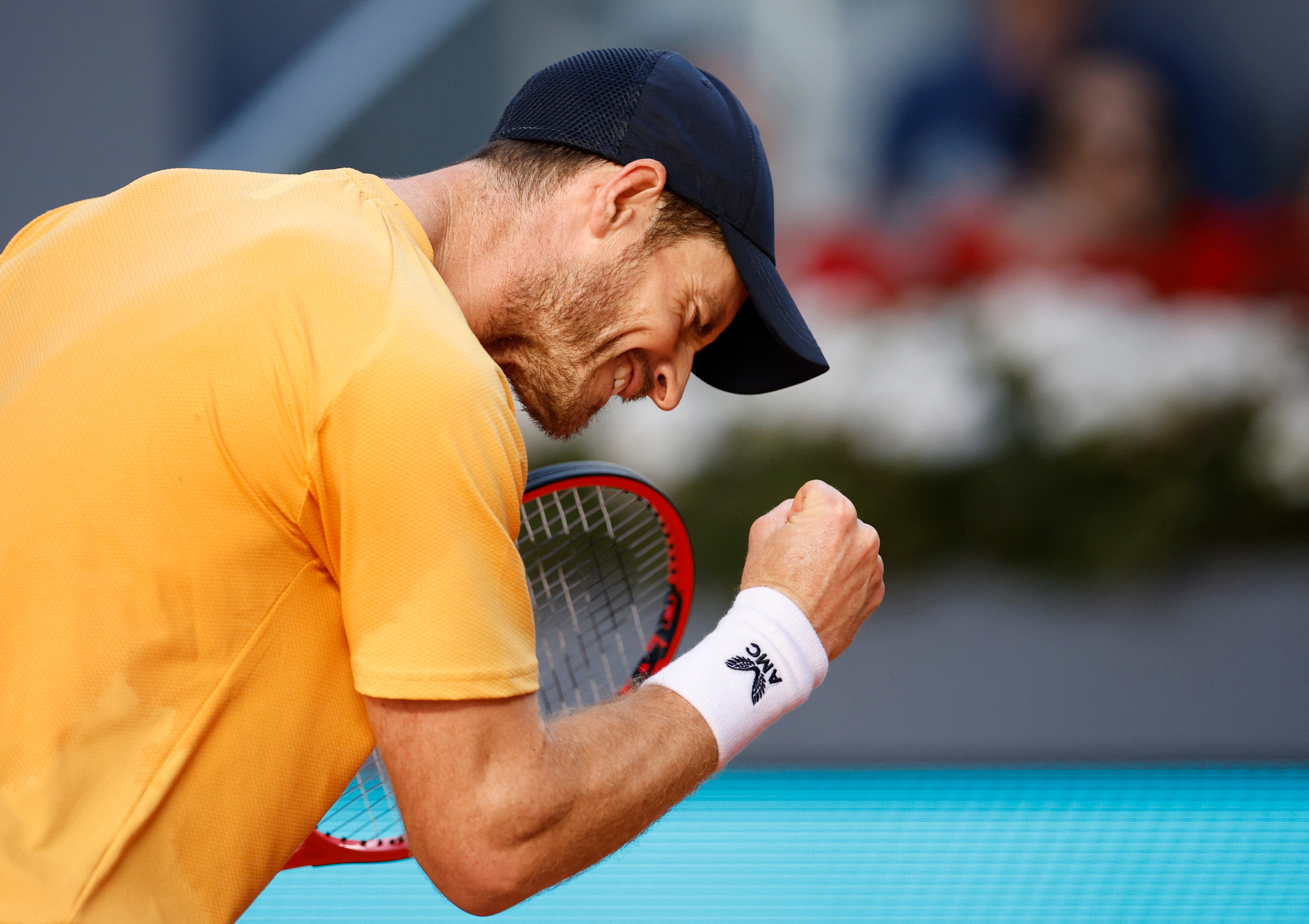 Andy Murray triumphed in three sets in Aix-en-Provence