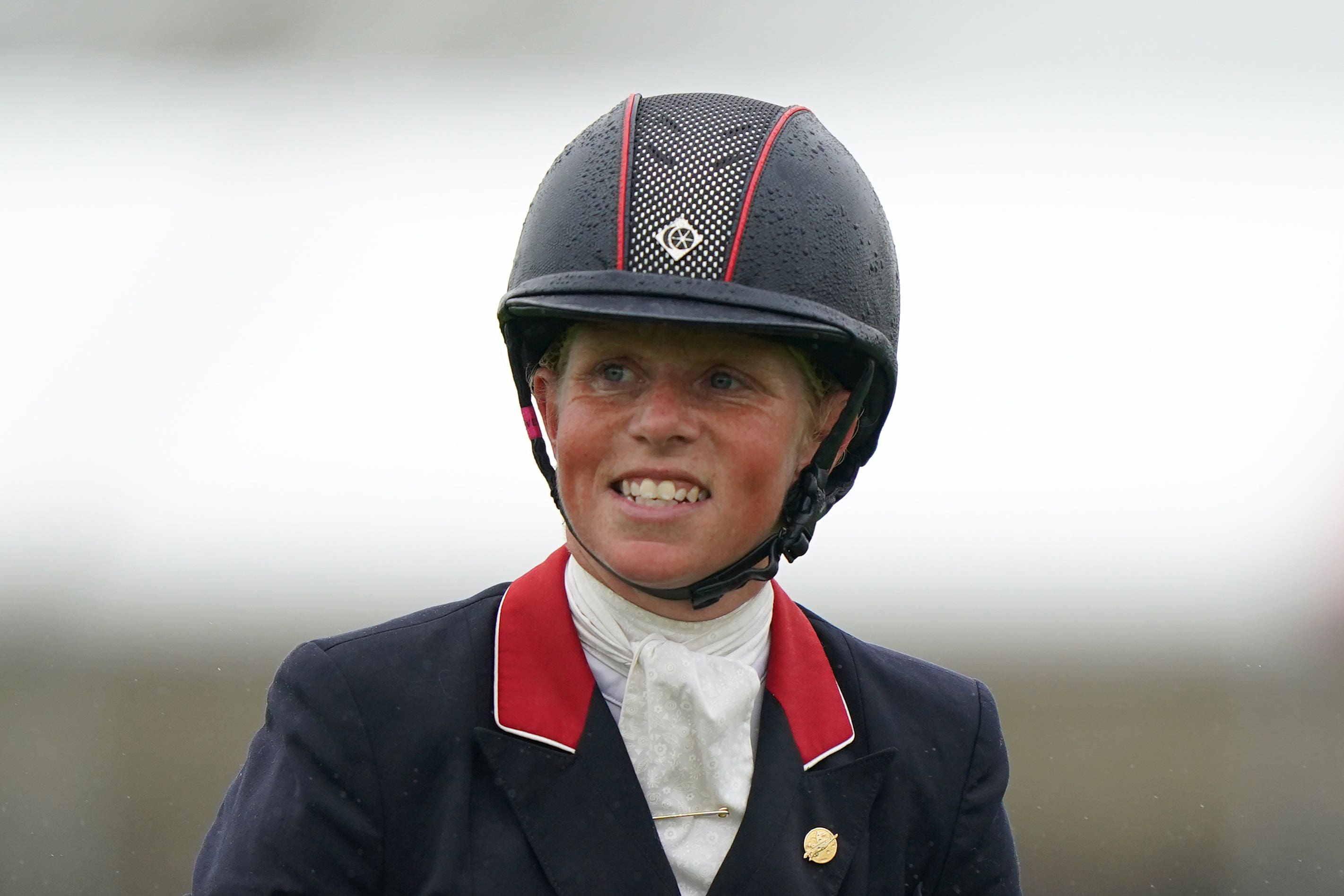 Ros Canter leads the Badminton Horse Trials after cross-country (Tim Goode/PA)