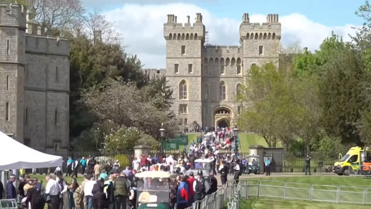 Music fans head to Windsor Castle for Coronation Concert