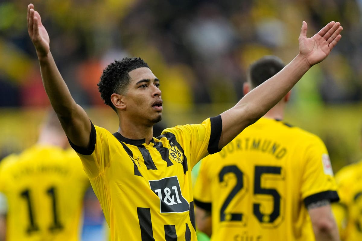 Jude Bellingham nets double as Borussia Dortmund keep up title pursuit ...