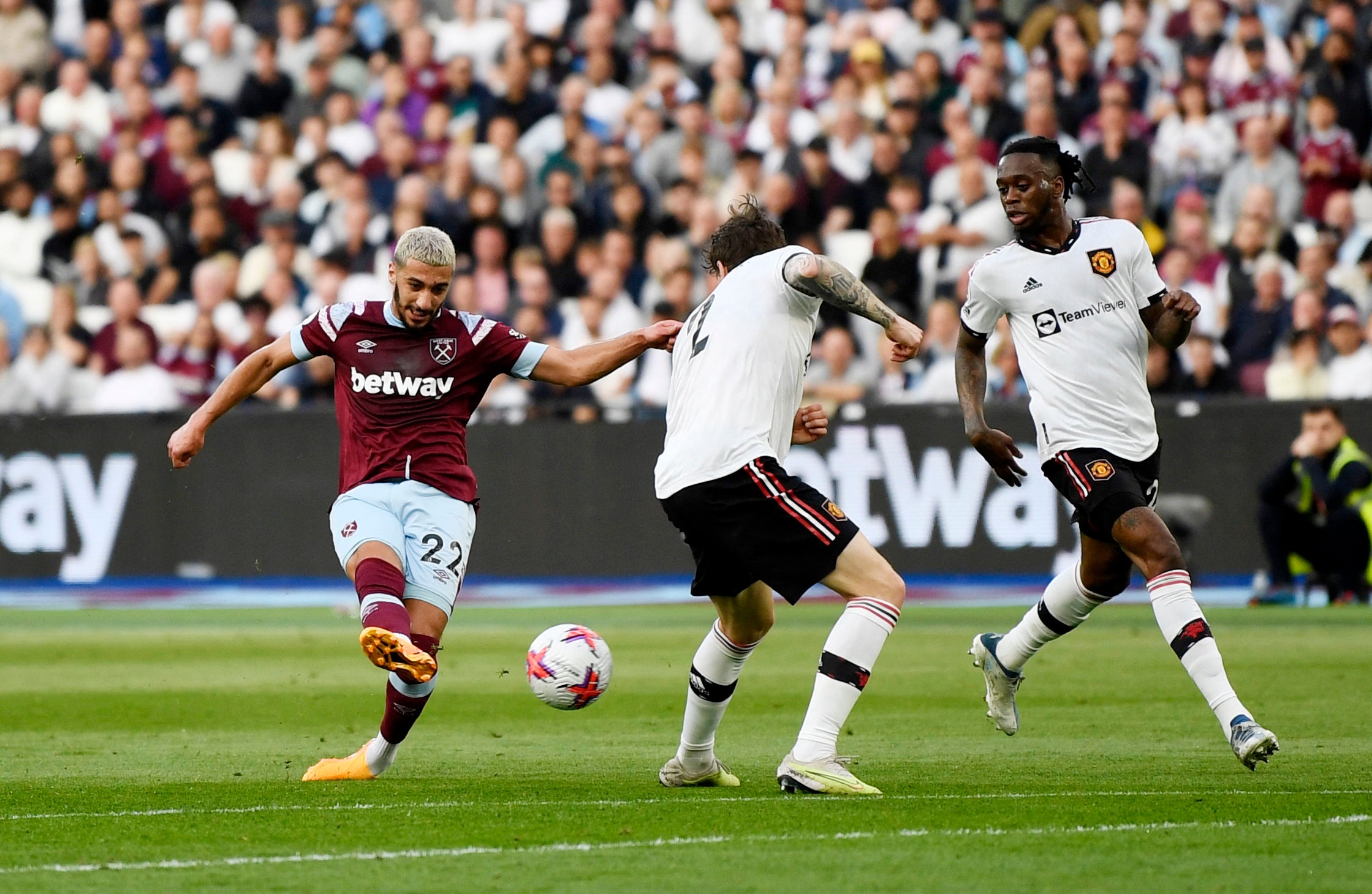 Said Benrahma’s goal earned the Hammers a much-needed three points