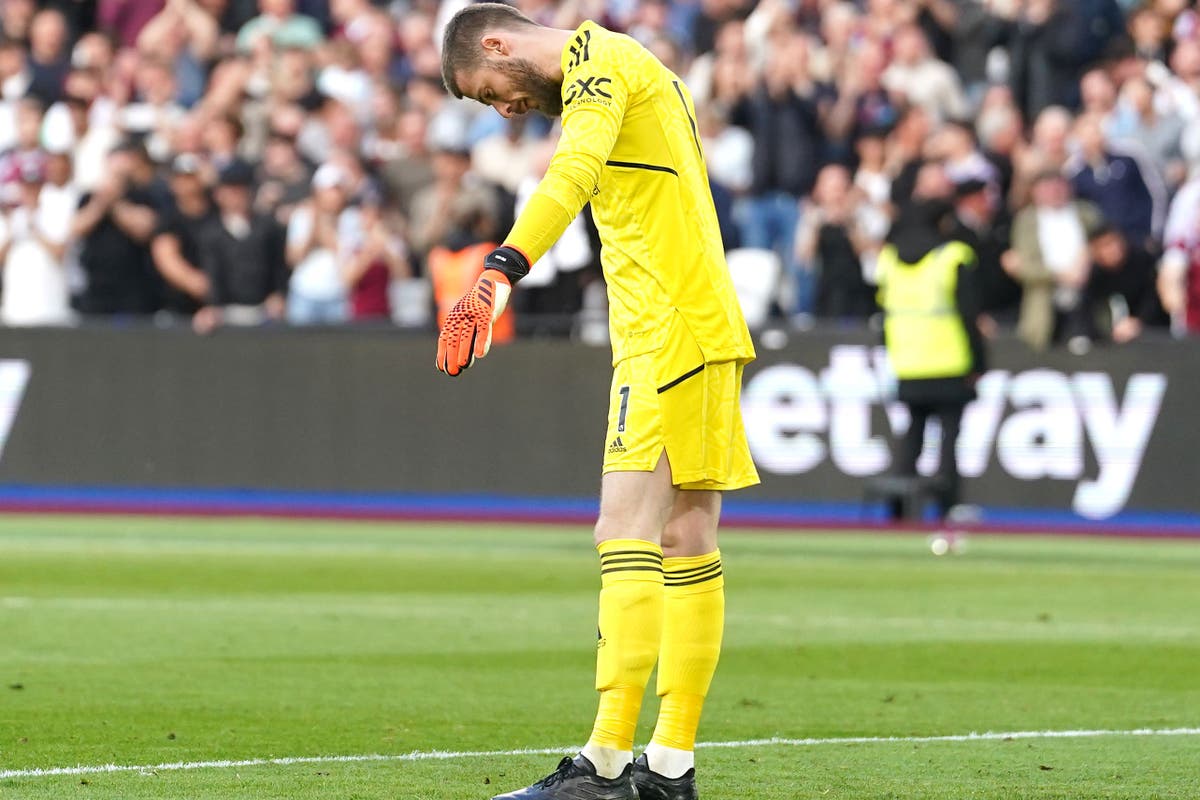 Manchester United beaten again after David De Gea howler at West Ham