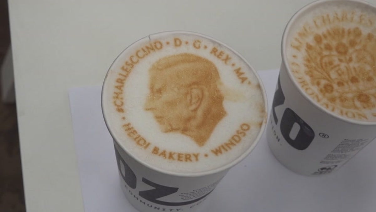 King Charles’s face printed onto drinks ahead of coronation concert