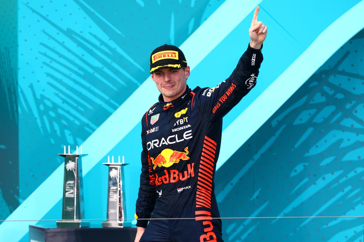 F1: Max Verstappen ignores jeers from crowd to beat Sergio Perez to ...