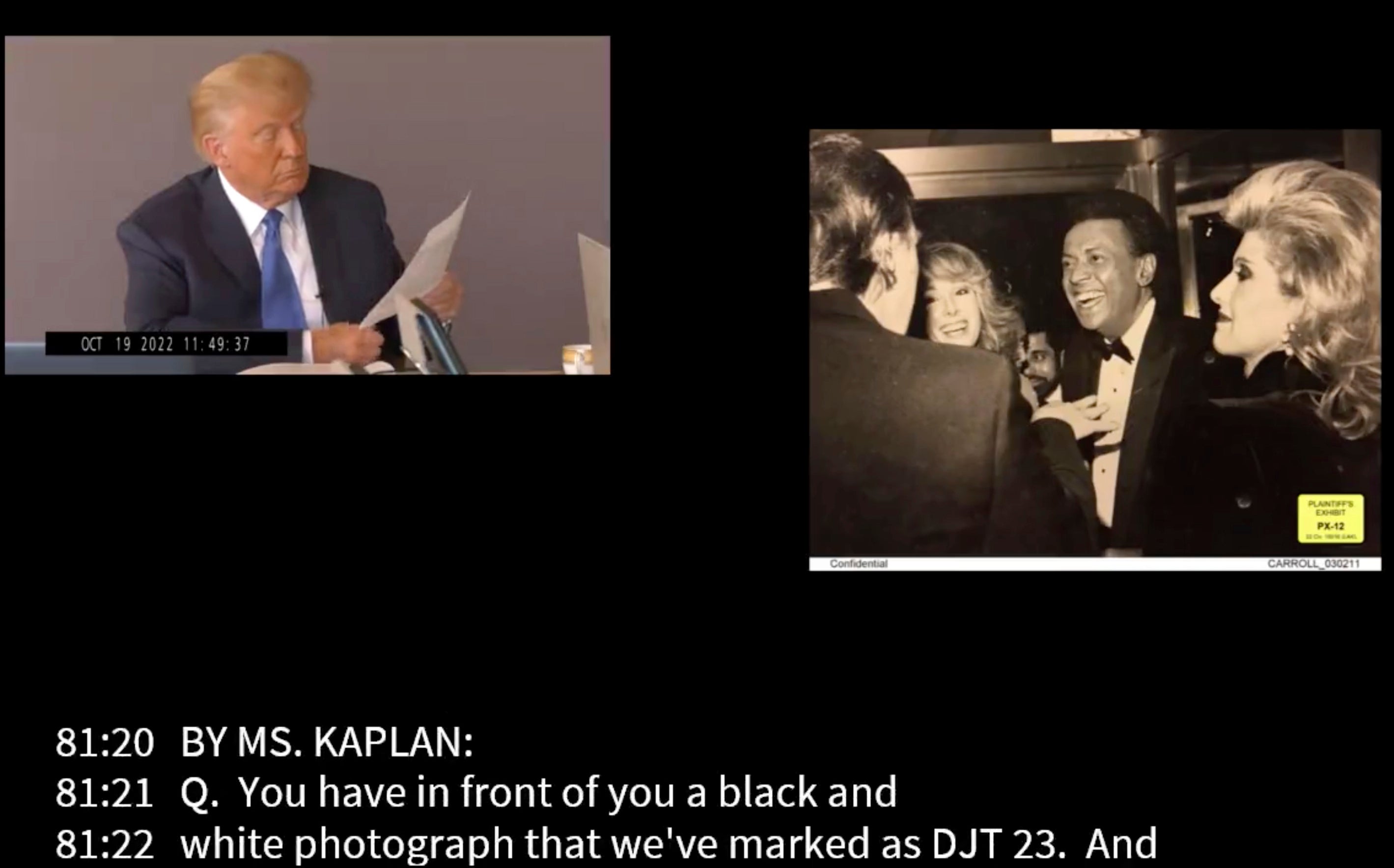 Trump Columnist Lawsuit Video