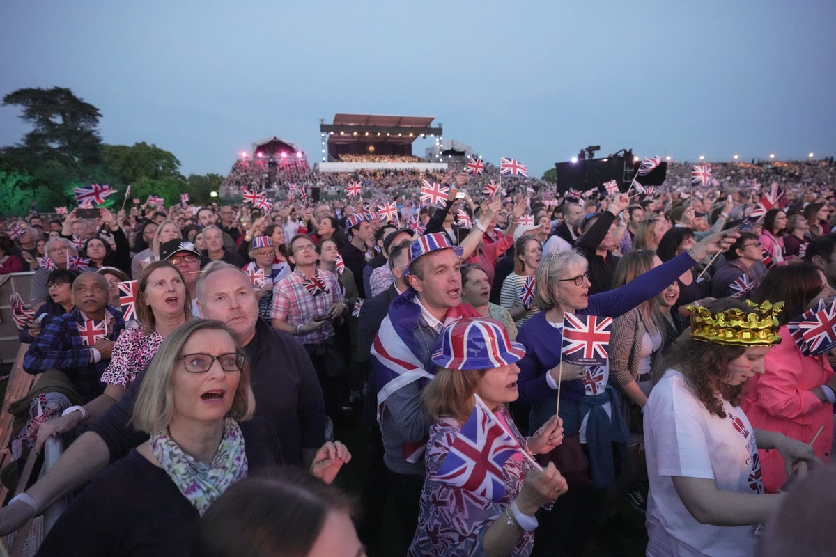 Cheers and laughter as Coronation Concert crowd enjoy star-studded show