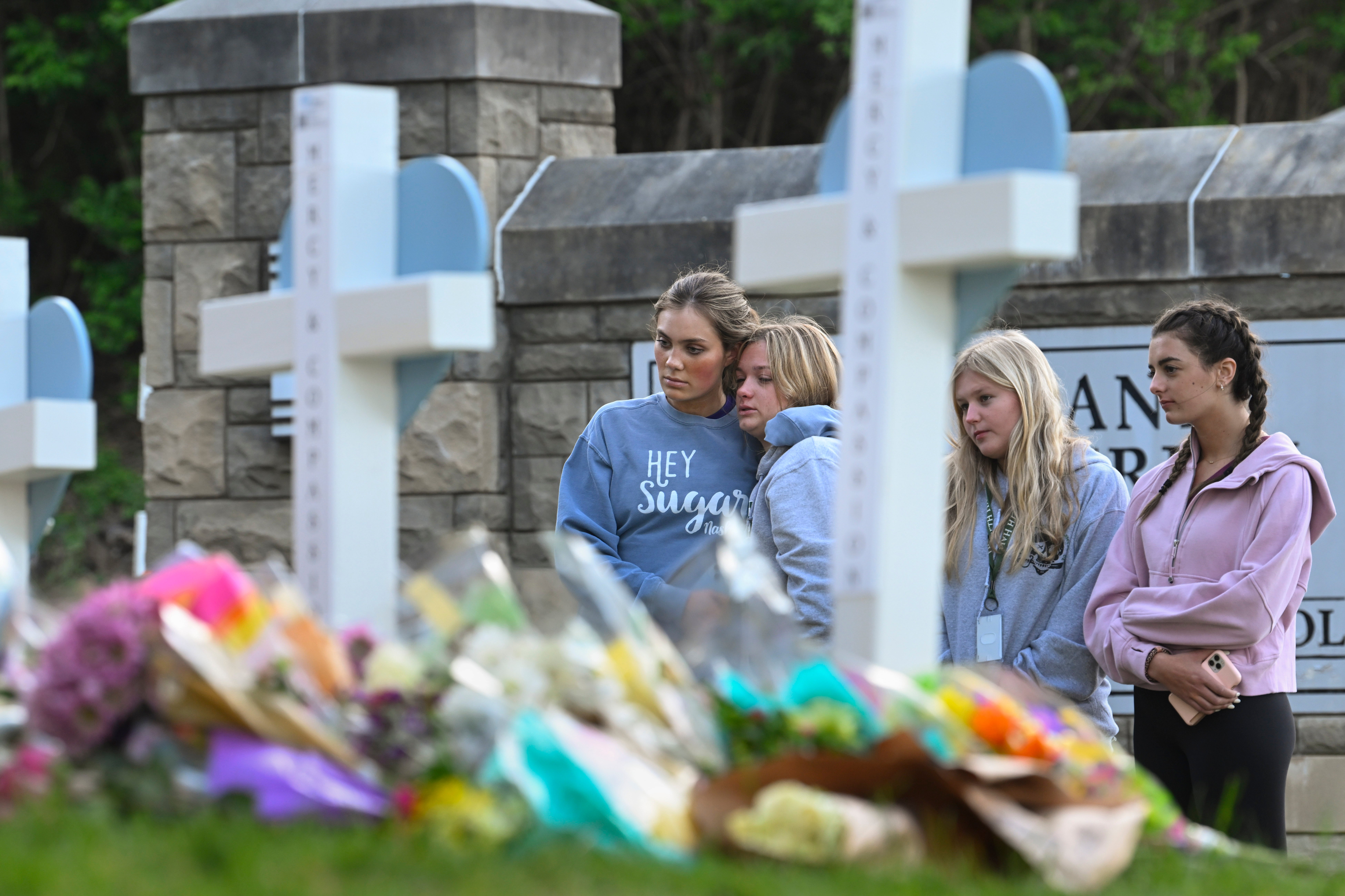 Three nine-year-olds and three adults were shot dead at Nashville’s Covenant School by a 28-year-old former student on 27 March