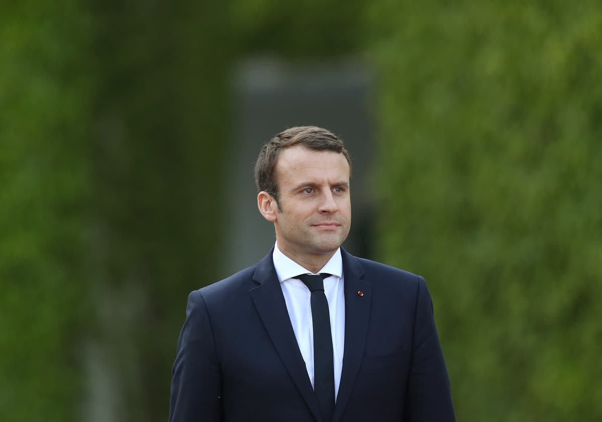Watch live: French president Emmanuel Macron commemorates VE Day in Paris