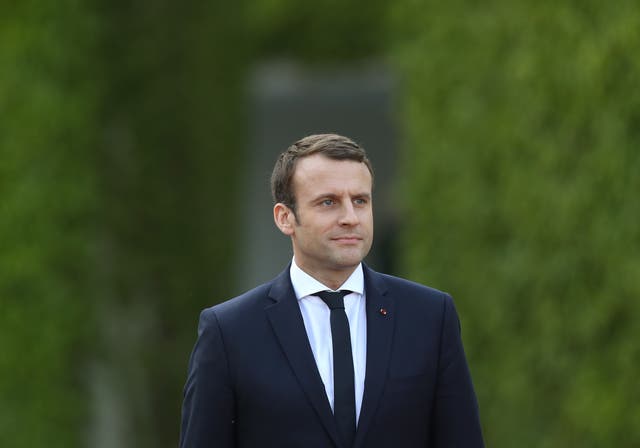 <p>Watch: French president Emmanuel Macron commemorates VE Day in Paris</p>