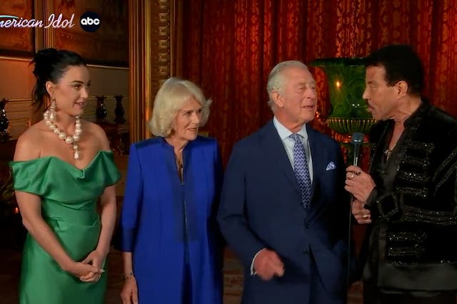 <p>King Charles III and Queen Camilla make surprise appearance on American Idol after coronation concert</p>