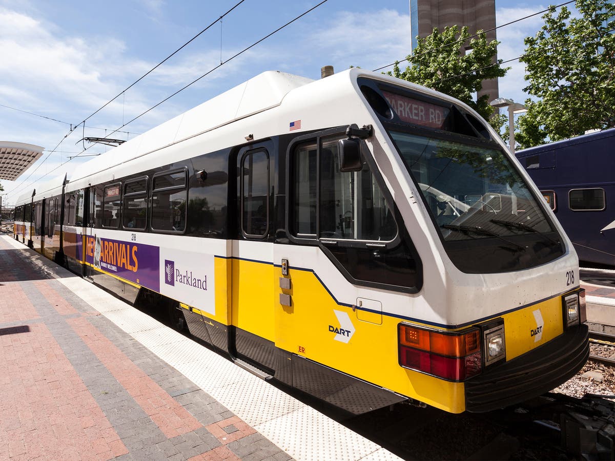 Shooting on DART train in Dallas: Suspect at large after one killed and two injured