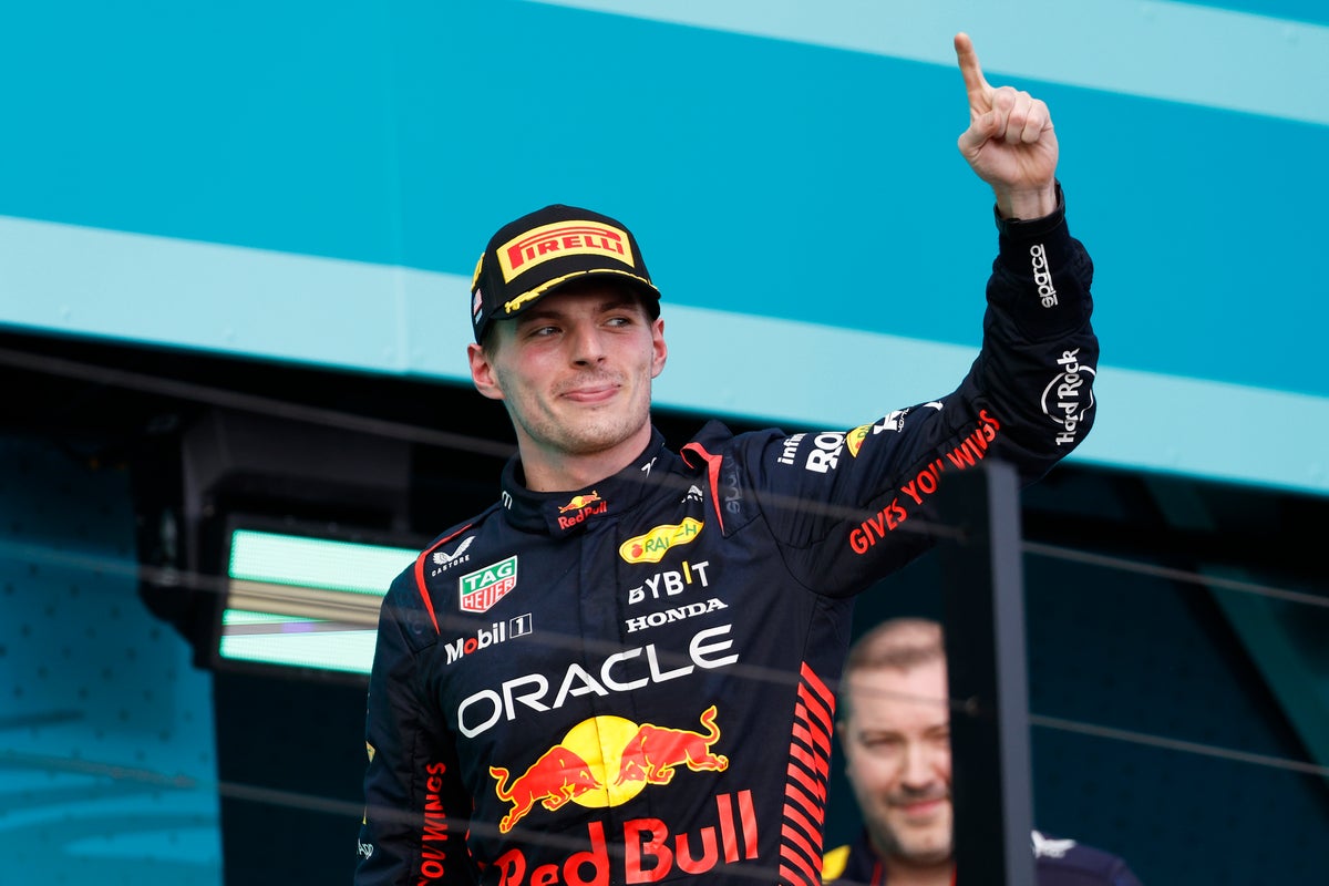 Max Verstappen claims Miami boos are due to his success: ‘They don’t like who wins’
