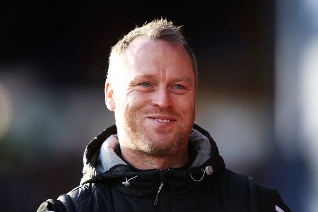 Michael Flynn has been named Swindon’s new manager (Isaac Parkin/PA)
