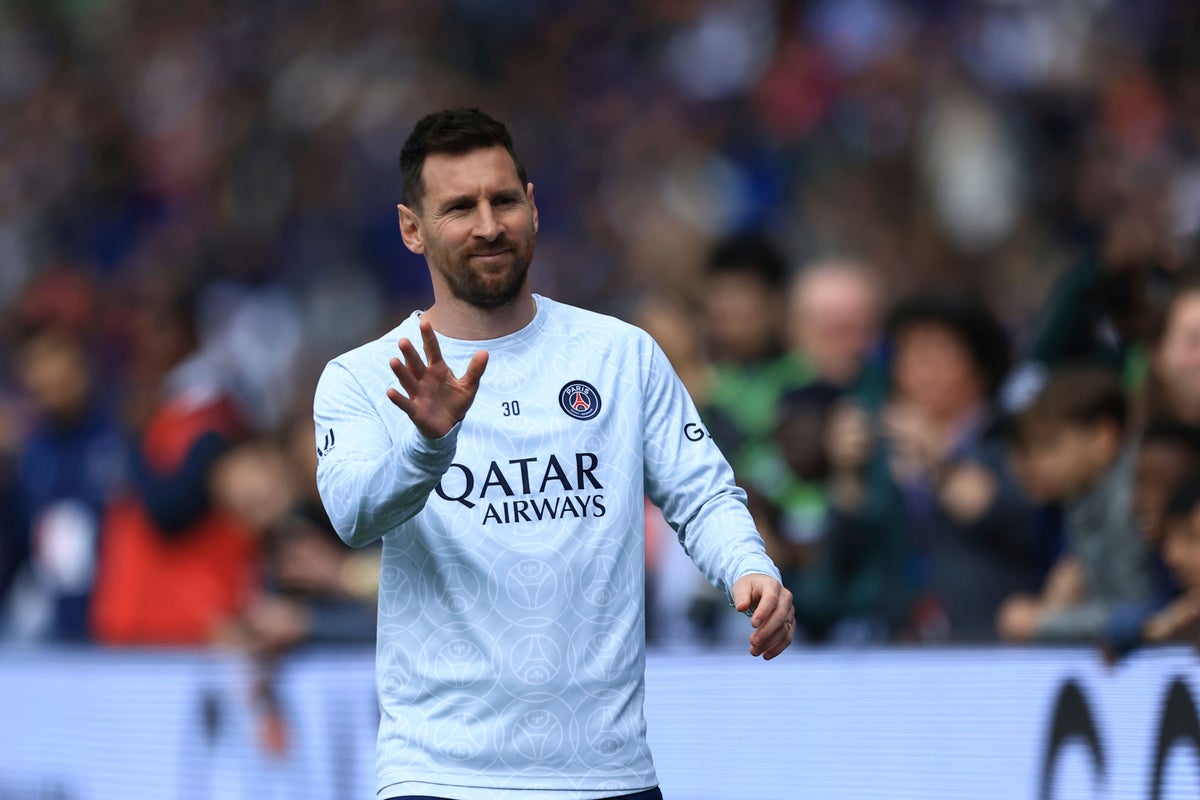 Lionel Messi back in training with PSG after ban for Saudi Arabia trip