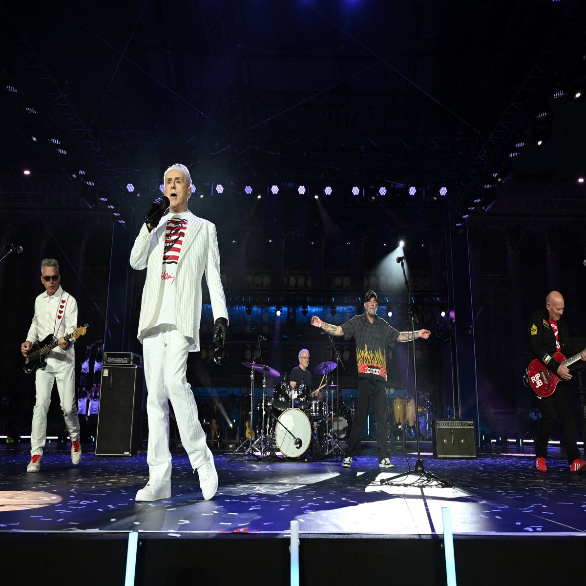 Frankie Goes to Hollywood surprise fans with brief but 