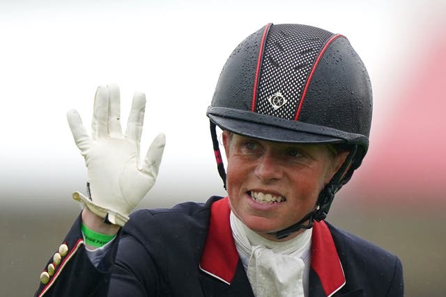 Ros Canter claimed an emphatic win at the Badminton Horse Trials (Tim Goode/PA)