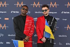Ukrainian Eurovision act hails UK as ‘family’ as contest kicks off in Liverpool
