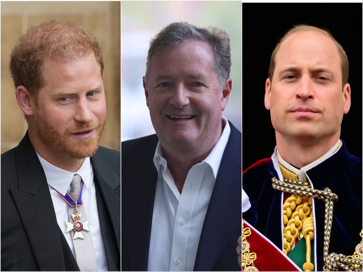 Piers Morgan praises Prince William&rsquo;s &lsquo;dignified silence&rsquo; after Harry &lsquo;shamefully trashed him&rsquo;