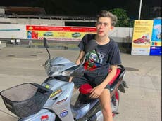 Mystery over murder of British teen who vanished on a motorbike ride in Thailand