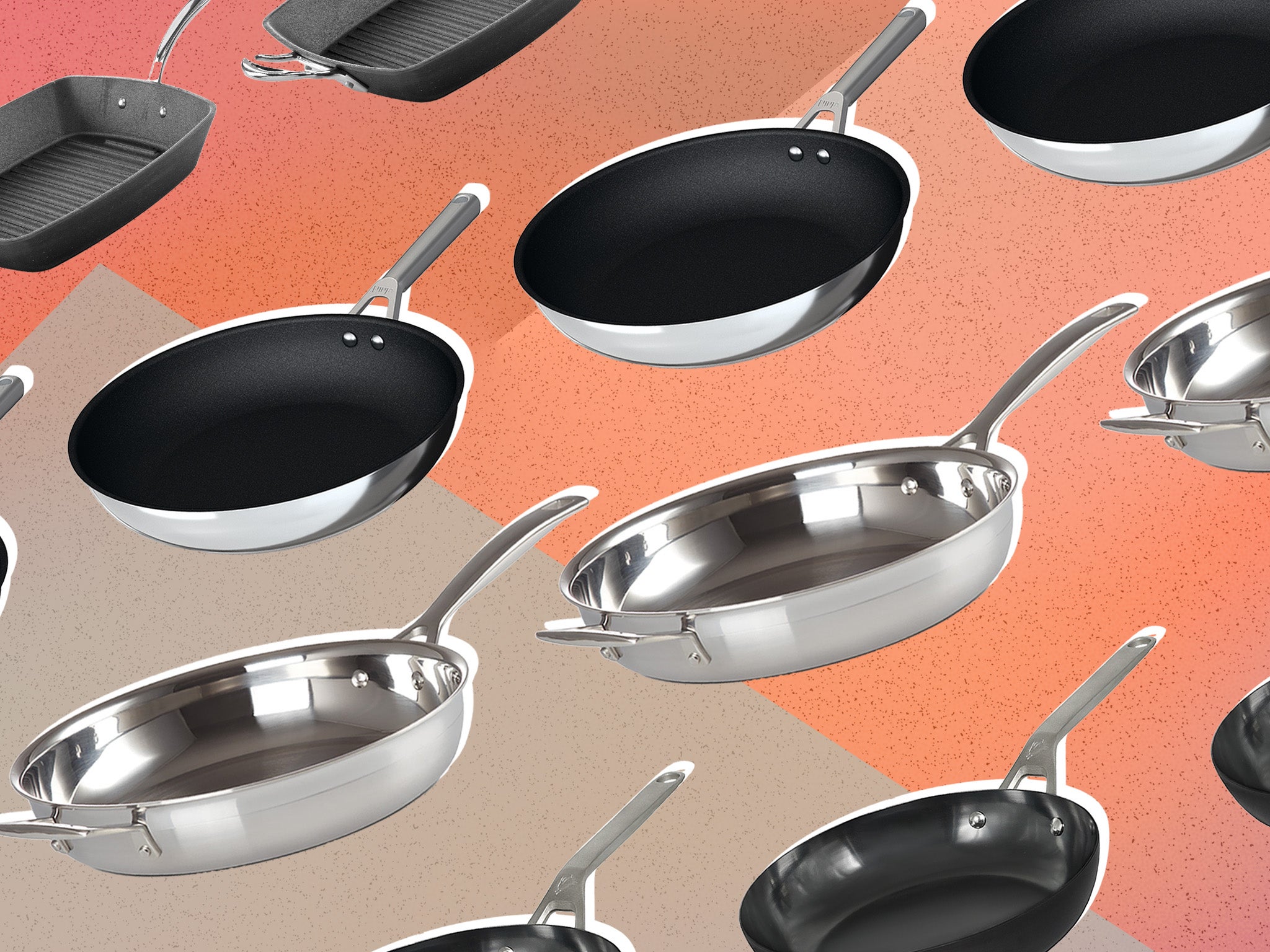 Tierra inicial Competidores Best non-stick frying pans 2023, tried and tested | The Independent