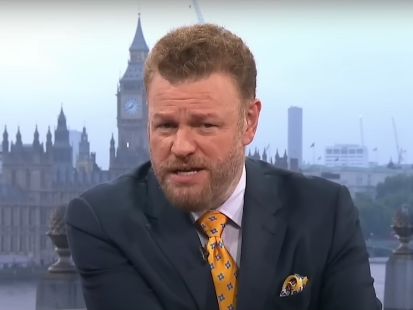 Mark Steyn was host of GB News programme which featured Canadian author