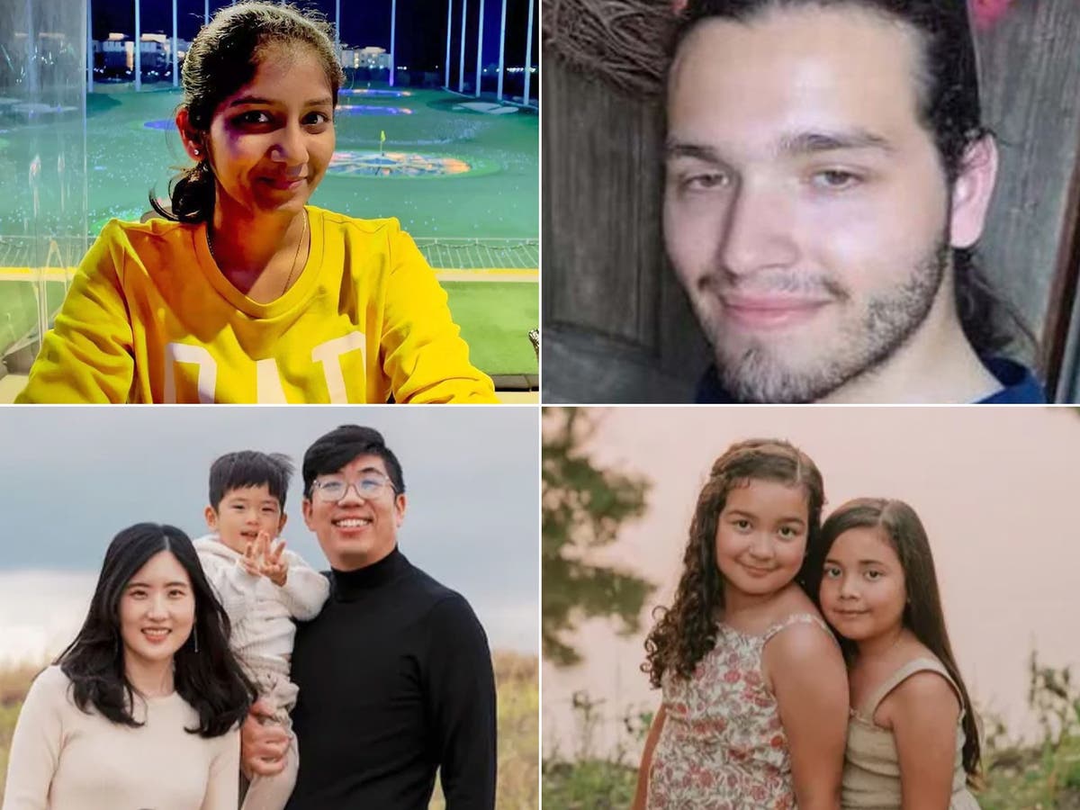 Who were the victims of the Allen mall shooting?