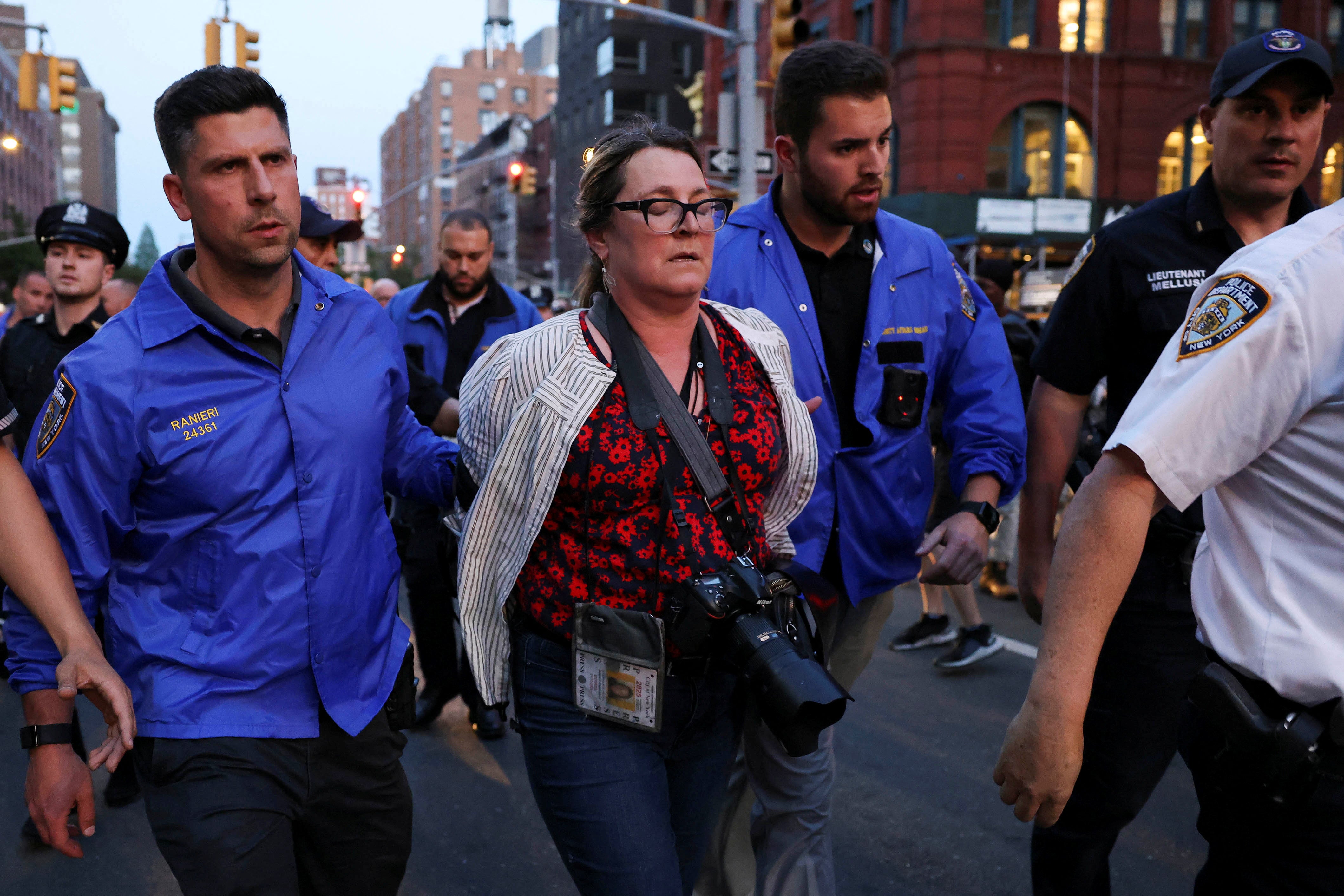 NYPD Arrests 11 People Including Photojournalist At Protest Demanding ...