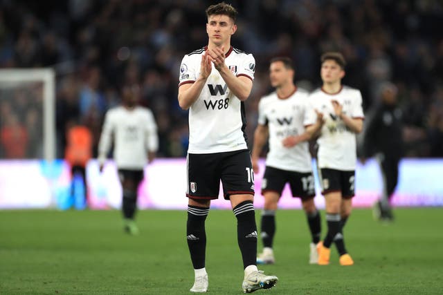 Tom Cairney scored his first two Premier League goals for the season against Leicester (Bradley Collyer/PA)