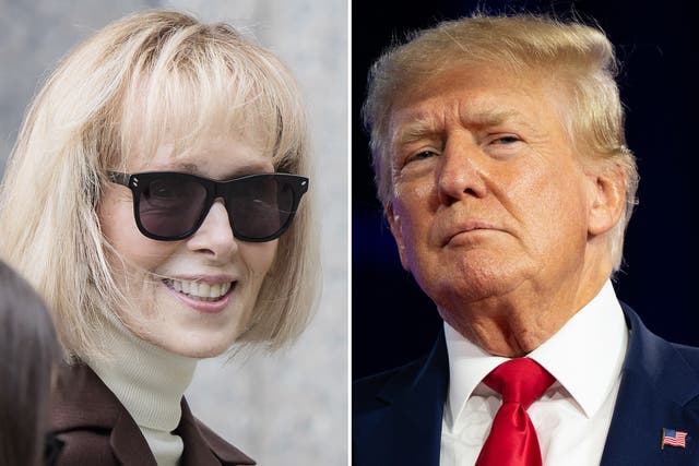 <p>E Jean Carroll was awarded $5m after a jury found Donald Trump had sexually assaulted her </p>
