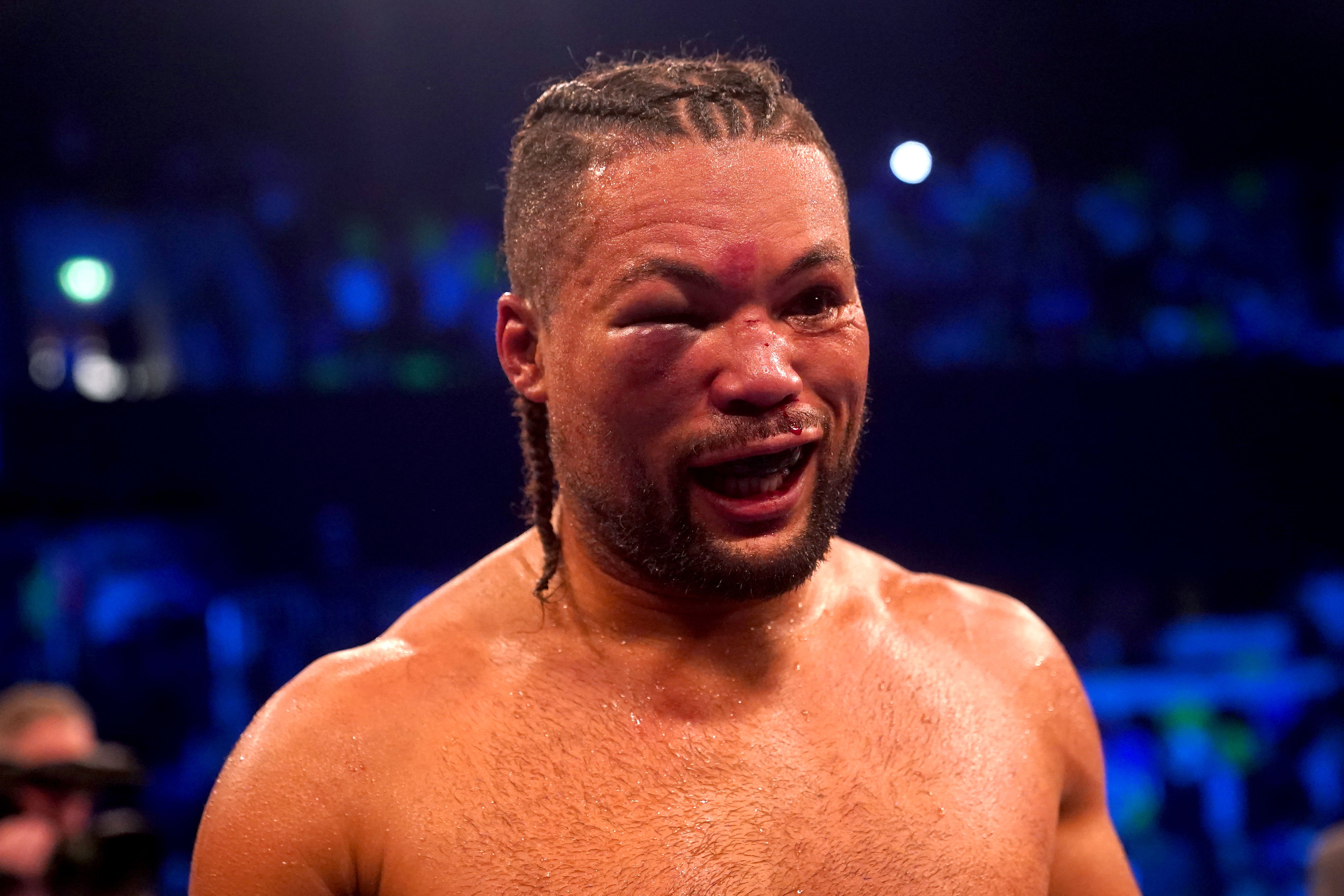 Joe Joyce suffered the first defeat of his professional career last month (Adam Davy/PA)