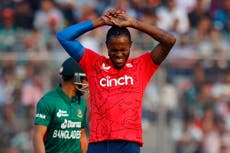 Jofra Archer’s injury setback leaves England with more Ashes bowling questions than answers