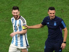 Lionel Messi being ‘happy’ is only transfer requirement for Argentina boss Lionel Scaloni