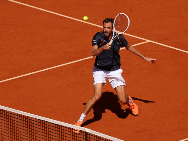 <p>Daniil Medvedev has made tweaks to his approach for this year’s clay court swing </p>