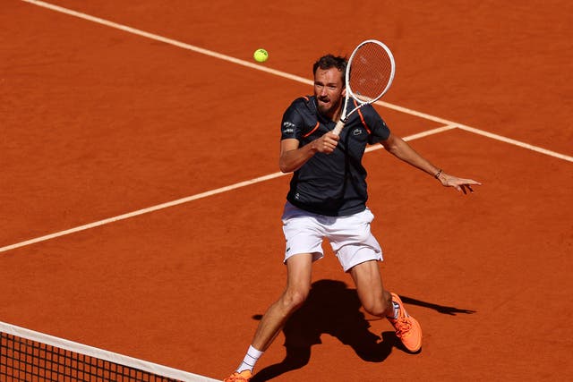 <p>Daniil Medvedev has made tweaks to his approach for this year’s clay court swing </p>
