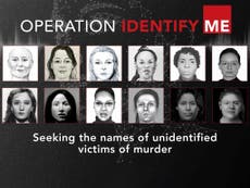 Police hunt for names of 22 murdered women and girls in bid to solve international crime mystery