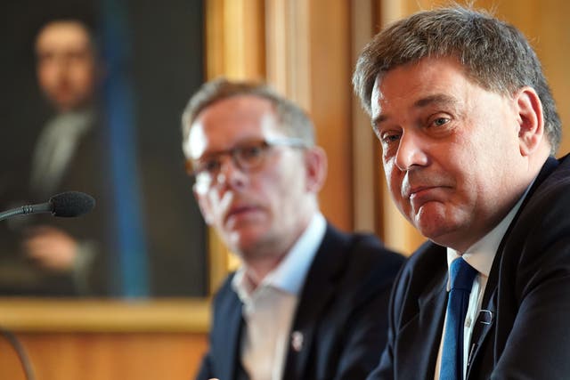<p>Mr Bridgen was kicked out of the Tory party after he tweeted that the Covid-19 vaccination programme was ‘the biggest crime against humanity since the Holocaust’ </p>
