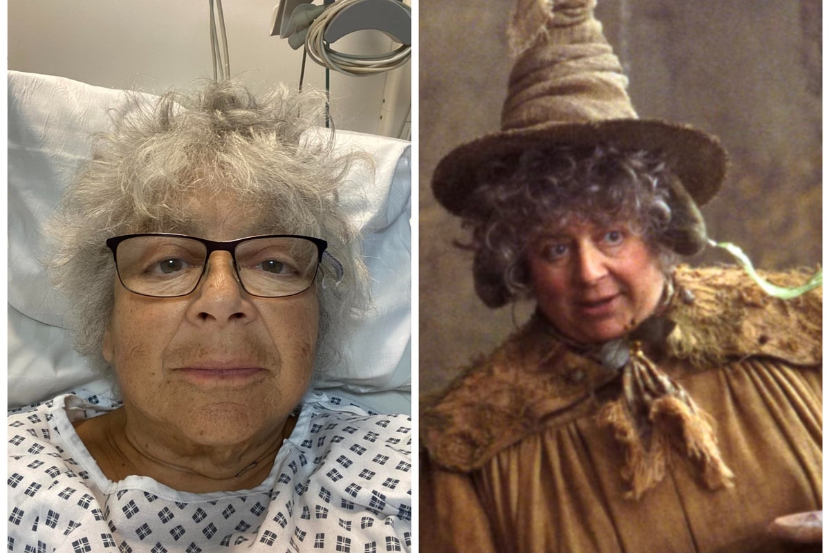 Harry Potter star Miriam Margolyes, 81, hospitalised: 'Can't come home yet'  | The Independent