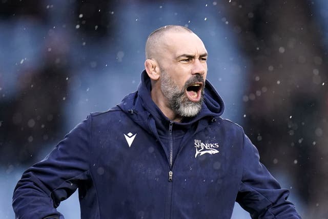 Sale Sharks rugby director Alex Sanderson knows the scale of a play-off clash against Leicester (Andrew Matthews/PA)