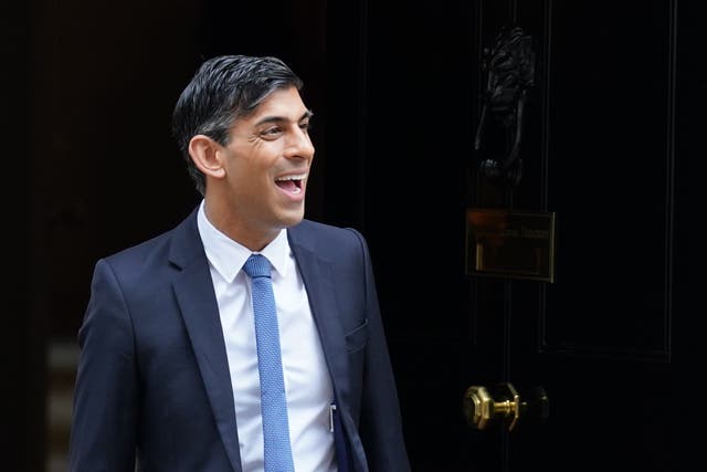 Rishi Sunak is not ruling out entering into a coalition government in the future – despite accusing Sir Keir Starmer of “plotting” to team up with other parties (PA)