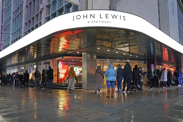 John Lewis Partnership chairwoman Sharon White has won support from staff at a confidence vote over her leadership at the historic retail group (PA)