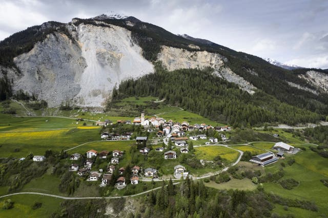 Switzerland Rockslide Alert