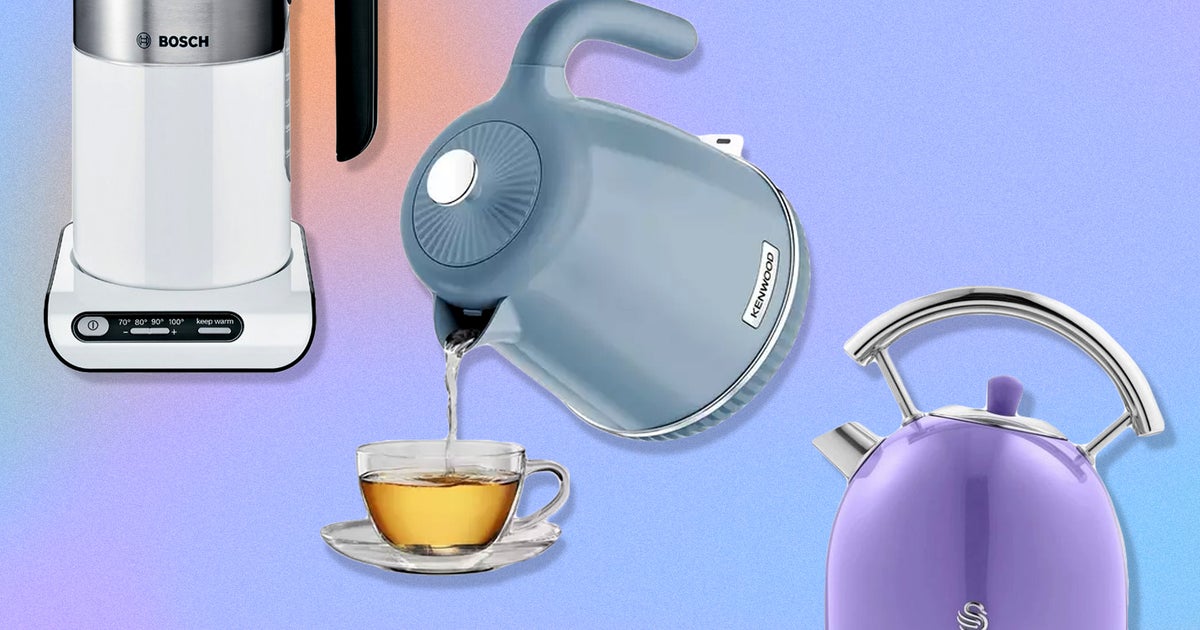 Small Glass Kettle Electric, Compact Mini Sized Electric Hot Water