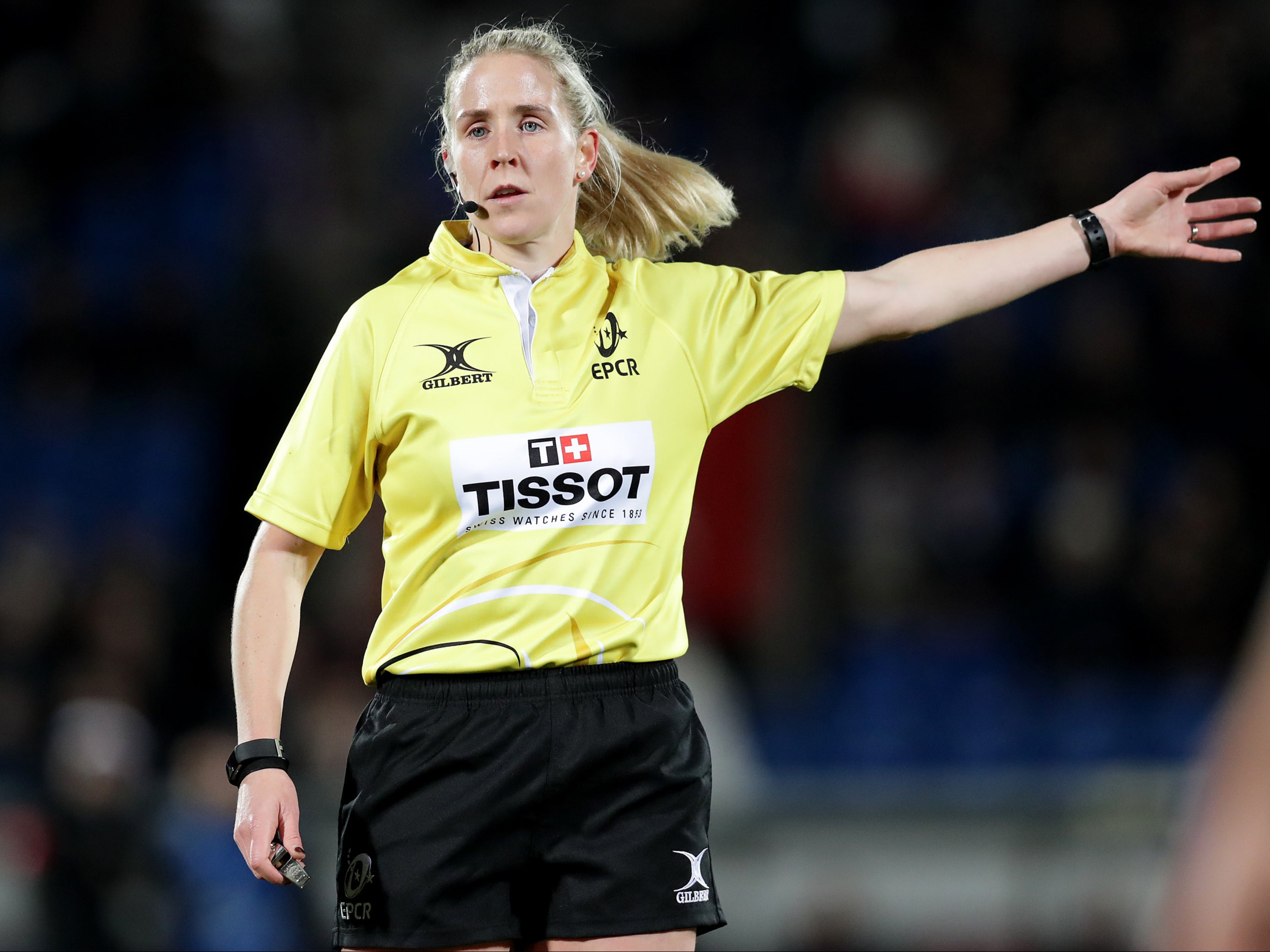 Joy Neville is one of 26 officials named for this year’s Rugby World Cup