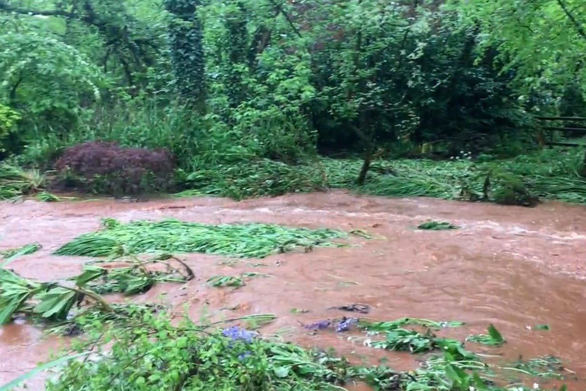 Thunderstorms and flash flooding lead to a major incident being declared