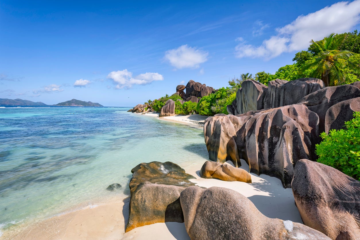 Anse Source d’Argent beach in the Seychelles